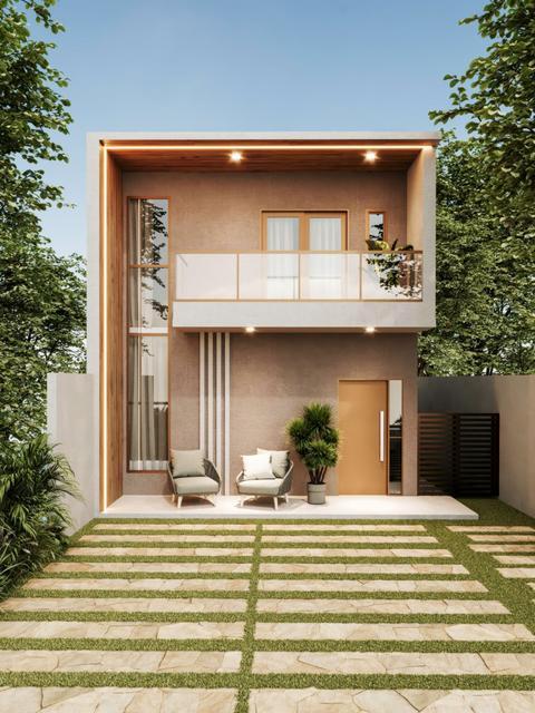 Casa Duplex Rooftop 3 ou 4 Suítes, de 125m² a 149m² Guaribas Eusébio CE